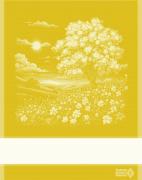 Asciugapiatti - Paesaggio 2 - Giallo