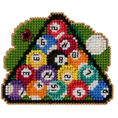 Seasonal Ornament: Pool Balls