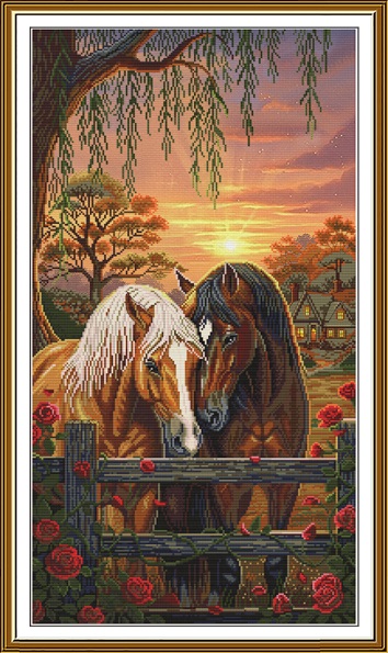 Amore al tramonto