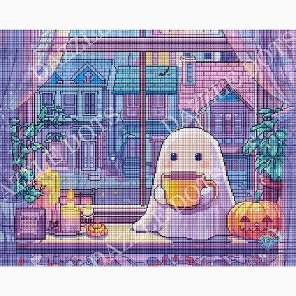 Serate con Pumpkin Latte - Strass quadrati