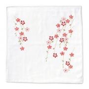 Fazzoletto di mussola di cotone - Sakura Pink