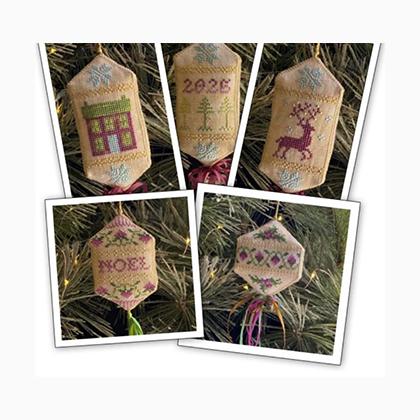 Sampler Ornaments