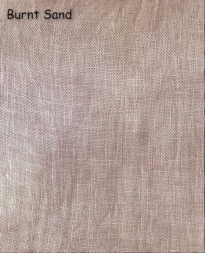 Lino 32 ct - Burnt Sand