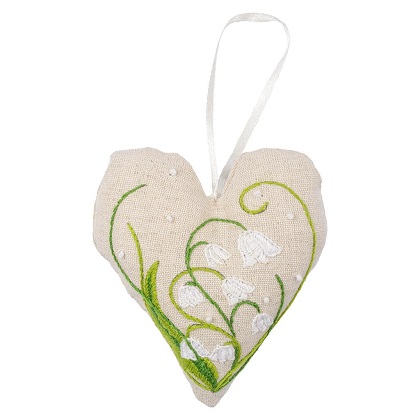 Decorazione cuore - Mughetto