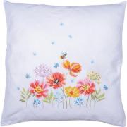 Cuscino - Papaveri e fiori selvatici