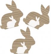 Coniglio in legno