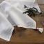 Kit Sashiko in tessuto di lino (Shippo) - Bianco
