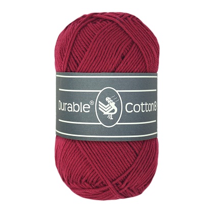 Durable Cotton 8 - 222 Bordeaux