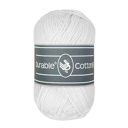 Durable Cotton 8 - 310 White