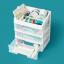 Organizer in plastica - 3 Cassetti