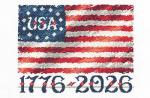 Vintage American Flag 1776-2026