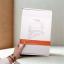 Supporto orizzontale da tavolo con ripiano e organizer