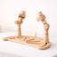Supporto orizzontale da tavolo con ripiano e organizer