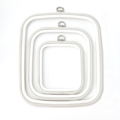 Cornice Quadrata 12.5 cm x 14.5 cm - Bianco