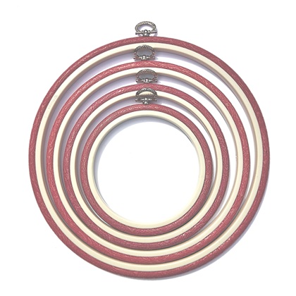 Cornice Ø 17 cm. - Rosso