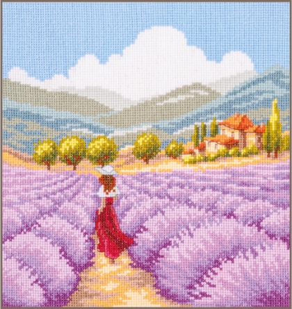 Paesaggio di lavanda in Provenza