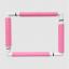 Telaio Quadrato a Clip 29x29 - Rosa