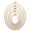 Cornice Ovale 18 cm x 23 cm - Sabbia