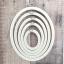 Cornice Ovale 18 cm x 23 cm - Bianco