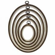 Cornice Ovale 14.5 cm x 19 cm - Legno