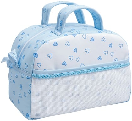 Beauty case - Cuoricini - Cielo