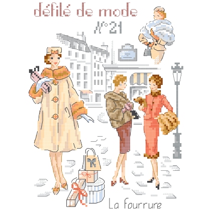 Défilé de mode N°21 «La fourrure»