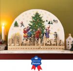 Calendario dell'avvento in legno