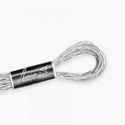 Luca's Metallized Embroidery Thread - Silver