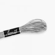 Luca's Metallized Embroidery Thread - Pure Silver