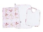 Set Asilo Cagnolini - Rosa - Bianco