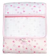 Fasciatoio da borsa - Cuoricini - Rosa