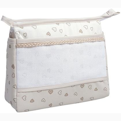 Trousse - Cuoricini - Tortora
