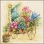 Carrello floreale