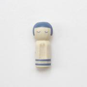 Kokeshi Needle Minder - Blu