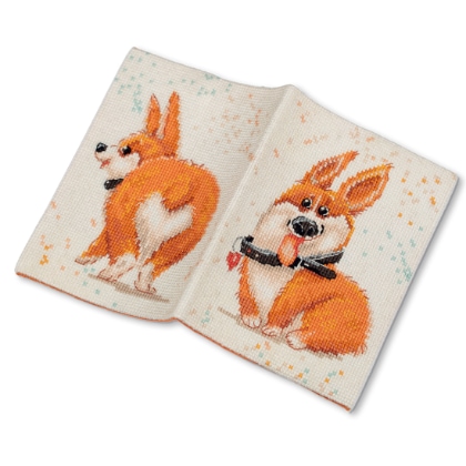 Cover per passaporto - Corgi