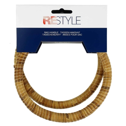 Restyle Manici Rotondi in Rattan 14cm