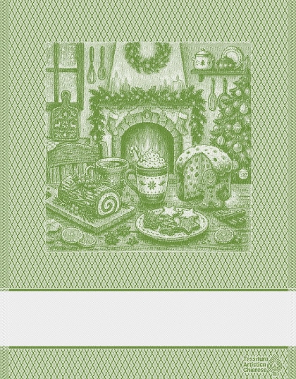 Asciugapiatti - Focolare - Verde