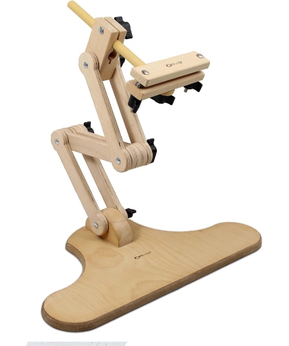 Supporto da tavolo regolabile in legno