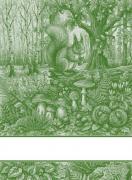 Asciugapiatti - Tesori del Bosco - Verde