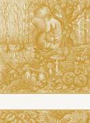 Asciugapiatti - Tesori del Bosco - Giallo
