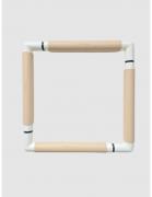 Telaio Quadrato a Clip 29x29 - Beige