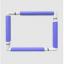 Telaio Quadrato a Clip 29x29 - Lilla