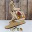 Supporto da tavolo regolabile in legno