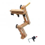 Supporto da tavolo regolabile con testina in Legno