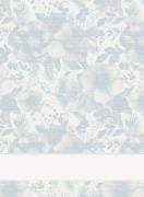 Asciugapiatti - Winterflora - Azzurro Lurex
