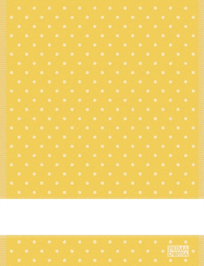Asciugapiatti - Pois - Giallo