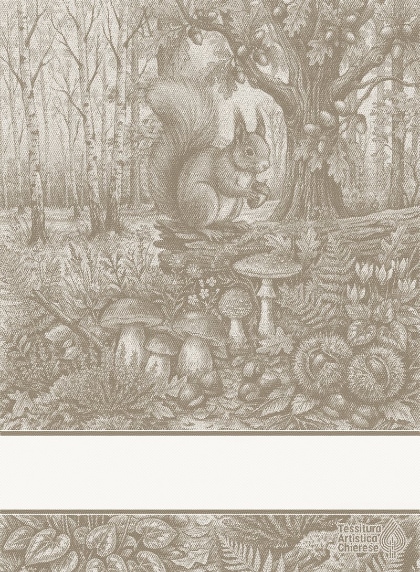 Asciugapiatti - Tesori del Bosco - Ecru
