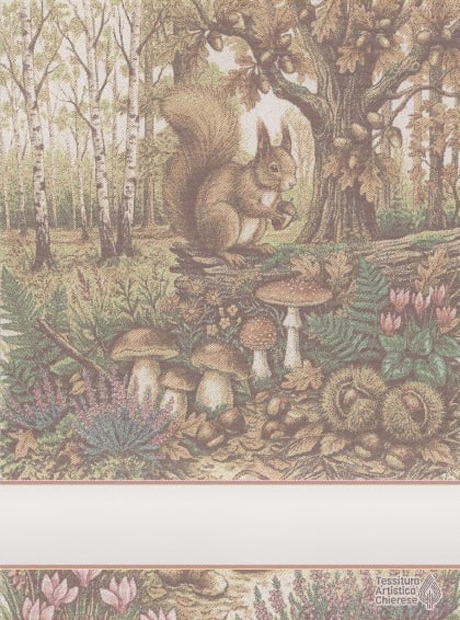 Asciugapiatti - Tesori del Bosco - Multicolor