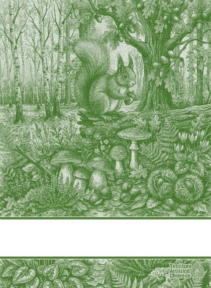 Asciugapiatti - Tesori del Bosco - Verde
