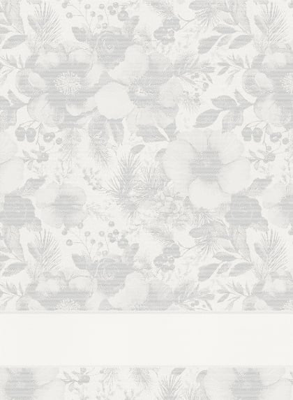 Asciugapiatti - Winterflora - Argento Lurex